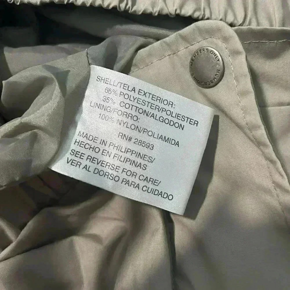 MEMBERS ONLY Mens Large MARINER Jacket Khaki Tan Size XL Long Sleeve - Picture 6 of 6